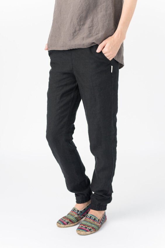 Tight linen pants -50%  - 10