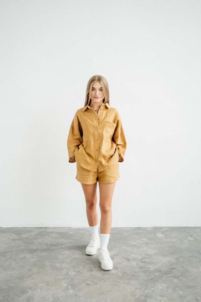 Female linen shirt Outlet  - 5