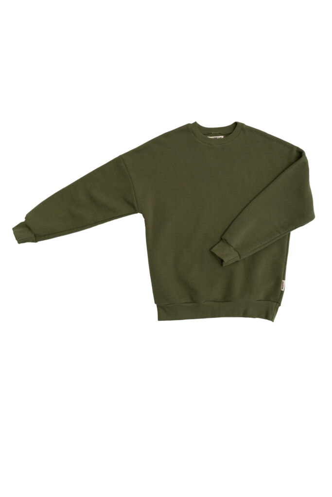 Laisvas džemperis, su pūkeliu, unisex Džemperiai/švarkeliai  - 4