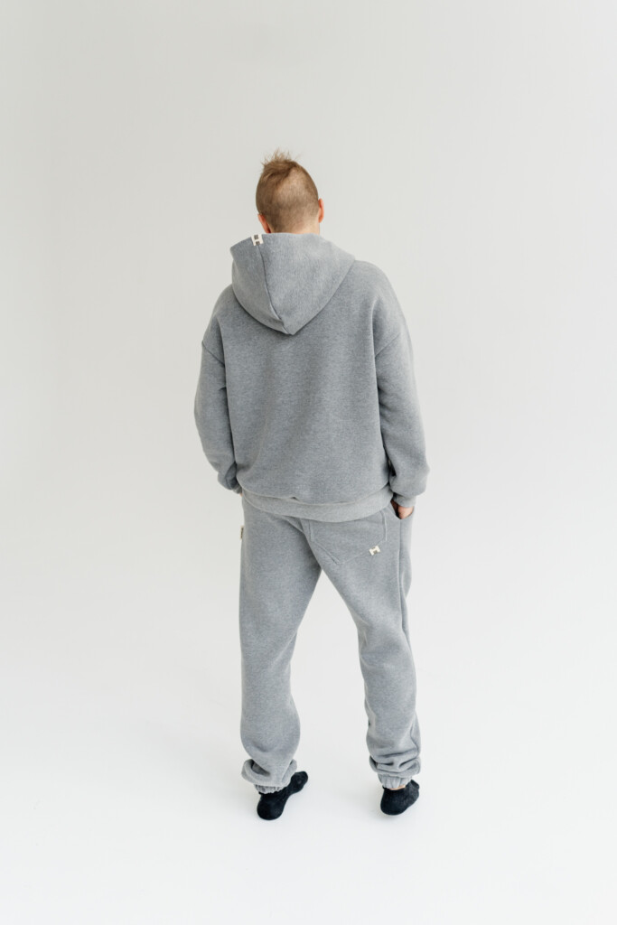 Hoodie with pocket, warm Džemperiai/švarkeliai  - 8