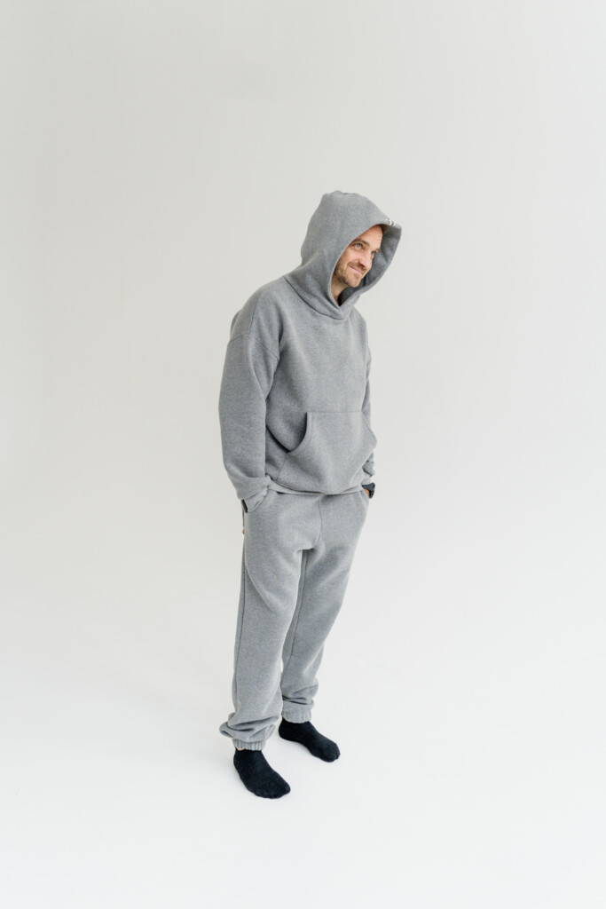 Hoodie with pocket, warm Džemperiai/švarkeliai  - 7