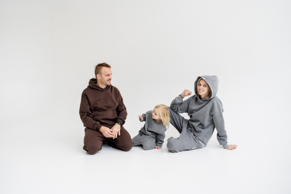 Hoodie with pocket, warm Džemperiai/švarkeliai  - 6