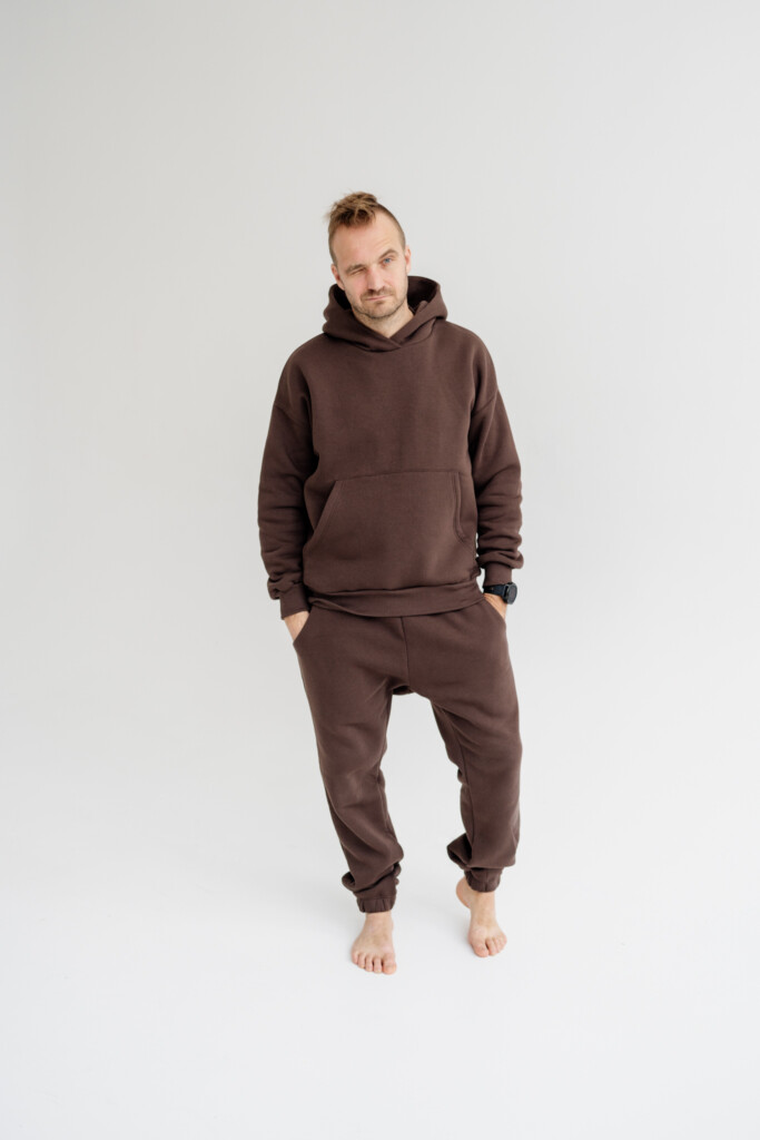 Hoodie with pocket, warm Džemperiai/švarkeliai  - 9