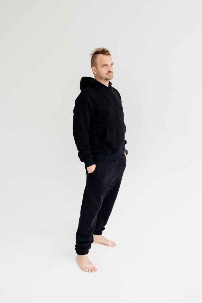 Hoodie with pocket, warm Džemperiai/švarkeliai  - 12