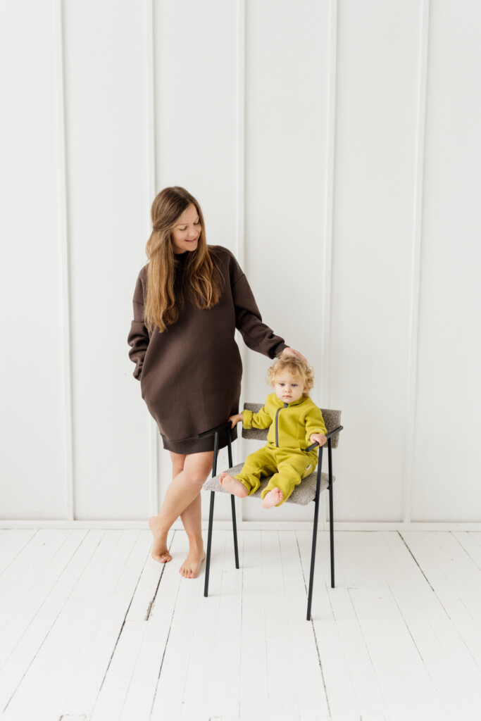 Sweatshirt dress, warm Sijonai/Suknelės  - 1