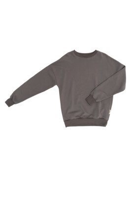 Oversized sweatshirt, thin material, unisex Outlet  - 3