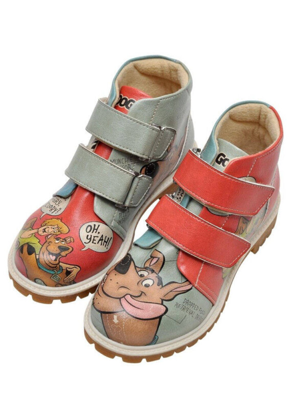 Dogo Kids Vegan Boots “Hungry Doo Scooby Doo” IŠPARDAVIMAS  - 1
