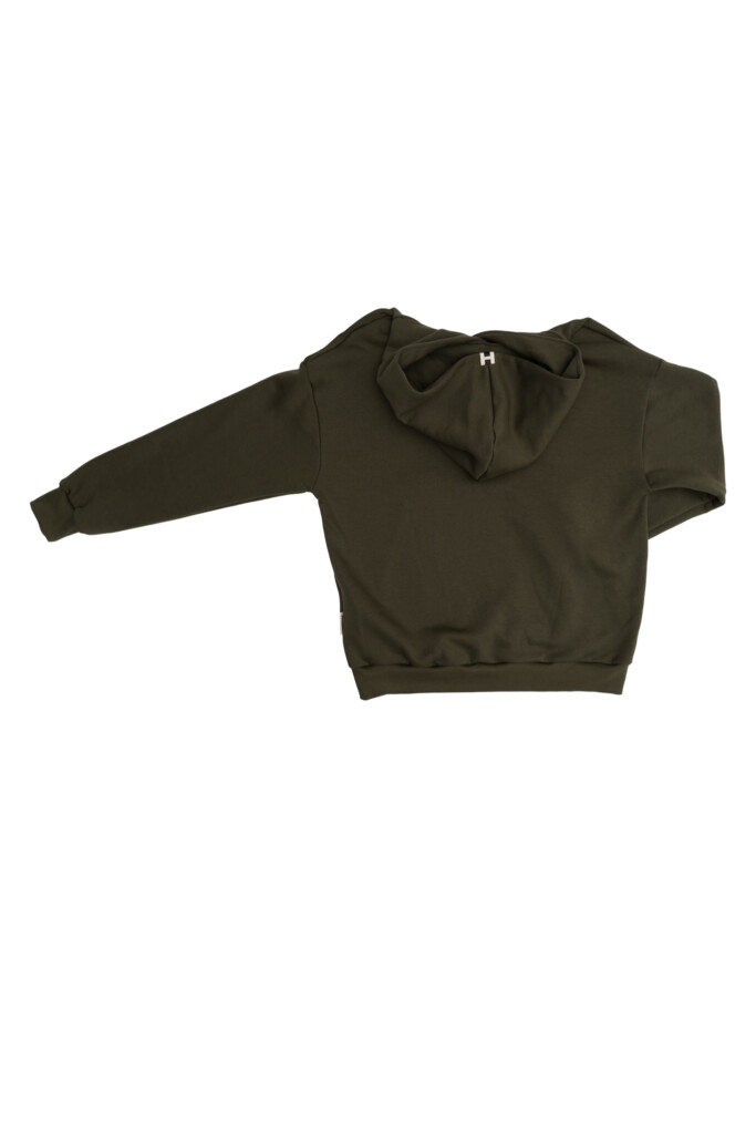 Džemperis su kišene, su pūkeliu, unisex Džemperiai/švarkeliai  - 6