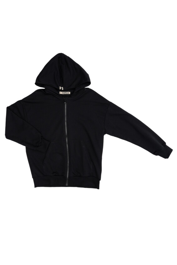Hoodie with a zipper, thin material, unisex -20%  - 4
