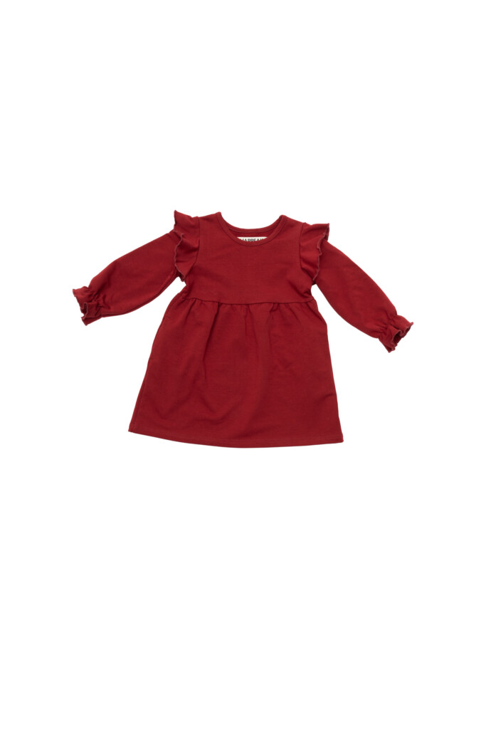 Kids dress with ruffles -50%  - 4