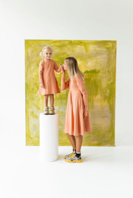 Vaikiška suknelė EDDA IŠPARDAVIMAS  - 3 Vaikiška suknelė EDDA IŠPARDAVIMAS  - 3