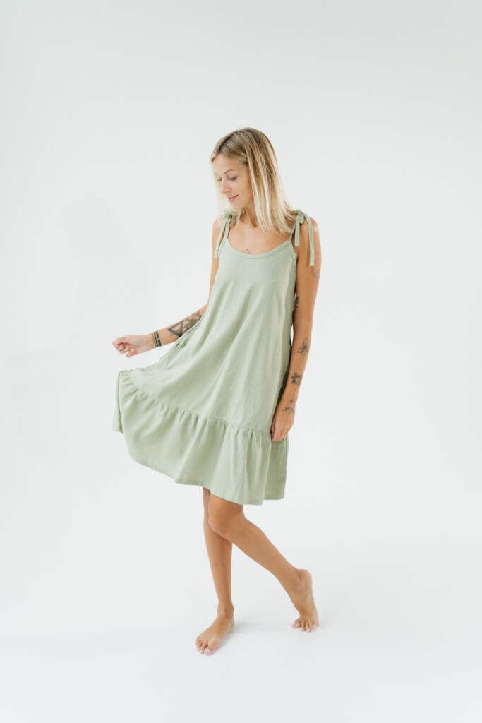 Dress with straps -20%  - 1