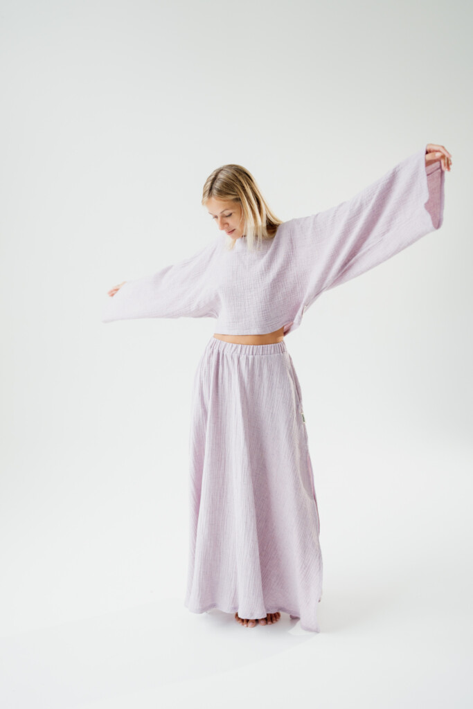 Long muslin skirt -20%  - 7