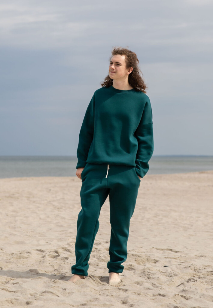 Loose sweatshirt, warm, unisex Džemperiai/švarkeliai  - 2