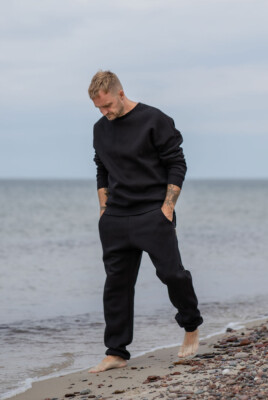BIG kelnės, su pūkeliu, unisex Kelnės Šortai  - 2