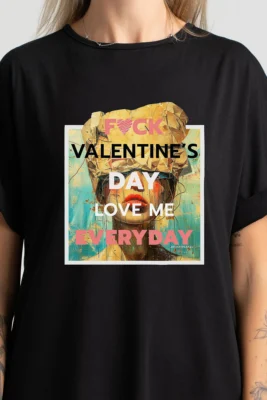 marskineliai su spauda love me Valentino diena