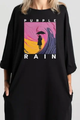 Trumpa suknelė „Purple Rain” ART.HAPPEAK  - 7