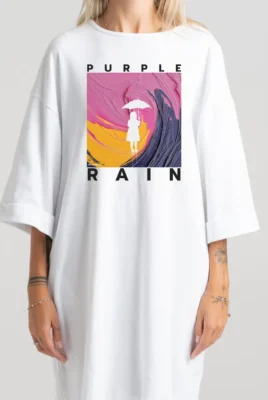 Trumpa suknelė „Purple Rain” ART.HAPPEAK  - 4