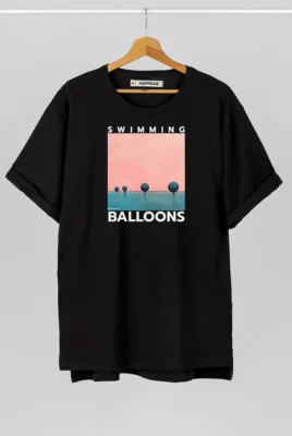 Marškinėliai „Swimming Balloons” Marškinėliai su spauda - 3 Marškinėliai „Swimming Balloons” Marškinėliai su spauda - 3