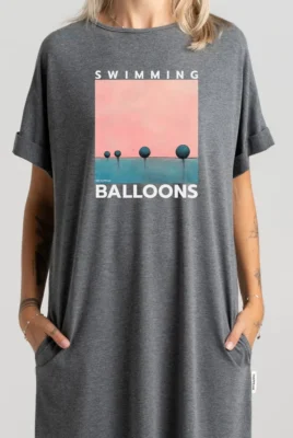 Ilga suknelė „Swimming Balloons” ART.HAPPEAK - 5 Ilga suknelė „Swimming Balloons” ART.HAPPEAK - 5