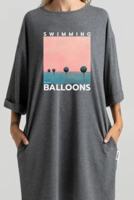 Trumpa suknelė „Swimming Balloons” ART.HAPPEAK - 8 Trumpa suknelė „Swimming Balloons” ART.HAPPEAK - 8