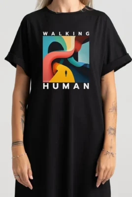 Ilga suknelė „Walkman” Suknelės su spauda  - 7 Ilga suknelė „Walkman” Suknelės su spauda  - 7