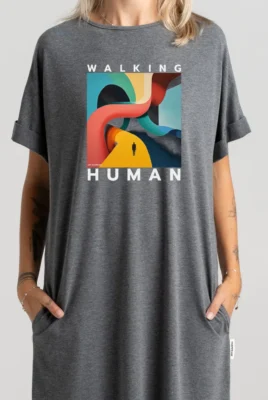 Ilga suknelė „Walkman” Suknelės su spauda  - 2 Ilga suknelė „Walkman” Suknelės su spauda  - 2