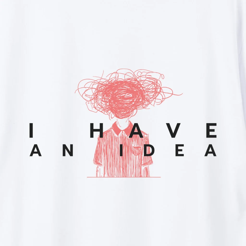Marškinėliai „I have an idea” ART.HAPPEAK  - 4