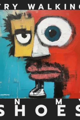 Džemperis „Try Walking In My Shoes” Drabužiai su spauda - 5 Džemperis „Try Walking In My Shoes” Drabužiai su spauda - 5