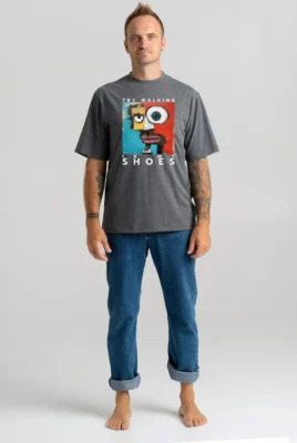 Marškinėliai „Try Walking In My Shoes” ART.HAPPEAK  - 7 Marškinėliai „Try Walking In My Shoes” ART.HAPPEAK  - 7