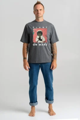 Marškinėliai „Plant Peas On MArs” Marškinėliai su spauda  - 8