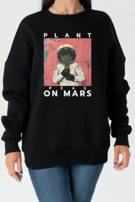 Džemperis „Plant Peas On MArs” ART.HAPPEAK  - 2