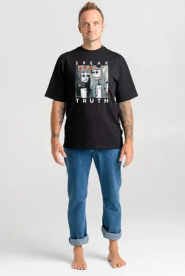 Marškinėliai „Speak Truth” ART.HAPPEAK  - 6 Marškinėliai „Speak Truth” ART.HAPPEAK  - 6