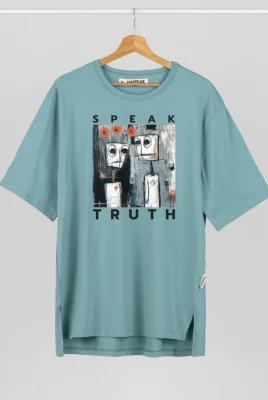 Marškinėliai „Speak Truth” ART.HAPPEAK  - 3 Marškinėliai „Speak Truth” ART.HAPPEAK  - 3