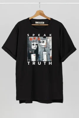 Marškinėliai „Speak Truth” ART.HAPPEAK  - 5 Marškinėliai „Speak Truth” ART.HAPPEAK  - 5