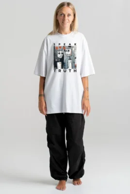 Marškinėliai „Speak Truth” ART.HAPPEAK  - 8 Marškinėliai „Speak Truth” ART.HAPPEAK  - 8