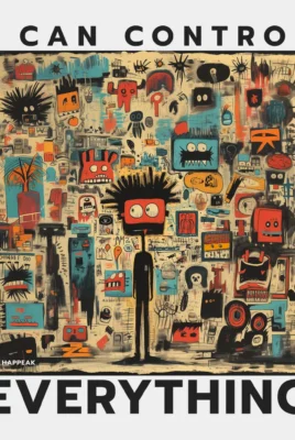 Trumpa suknelė „I Can Control Everything” Suknelės su spauda  - 6 Trumpa suknelė „I Can Control Everything” Suknelės su spauda  - 6