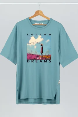 Marškinėliai „Follow Your Dreams” ART.HAPPEAK - 5 Marškinėliai „Follow Your Dreams” ART.HAPPEAK - 5