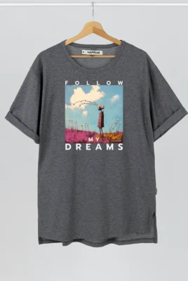 Marškinėliai „Follow Your Dreams” ART.HAPPEAK - 3 Marškinėliai „Follow Your Dreams” ART.HAPPEAK - 3