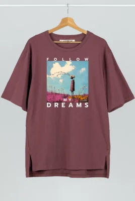 Marškinėliai „Follow Your Dreams” ART.HAPPEAK - 4 Marškinėliai „Follow Your Dreams” ART.HAPPEAK - 4