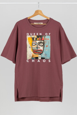 Marškinėliai „Queen Of Chaos” ART.HAPPEAK - 3 Marškinėliai „Queen Of Chaos” ART.HAPPEAK - 3