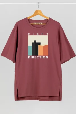 Marškinėliai „Right Direction” ART.HAPPEAK - 4 Marškinėliai „Right Direction” ART.HAPPEAK - 4