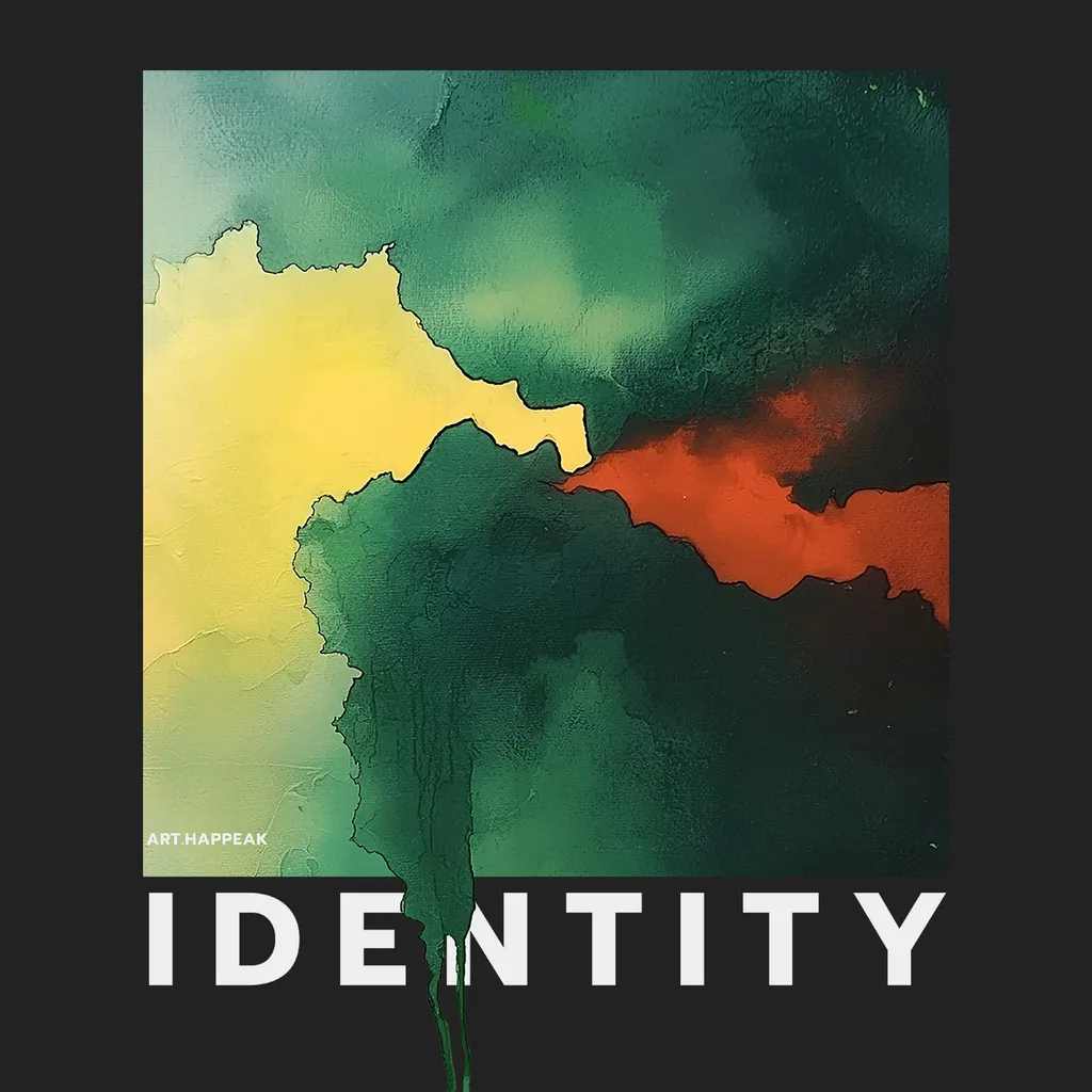 Marškinėliai „Identity” Marškinėliai su spauda  - 3