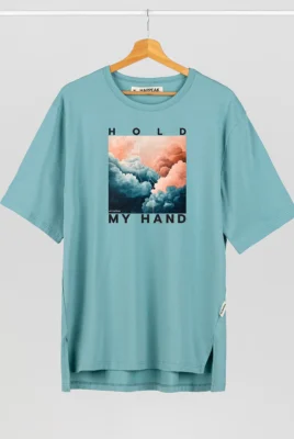 Marškinėliai „Hold My Hand” ART.HAPPEAK  - 2 Marškinėliai „Hold My Hand” ART.HAPPEAK  - 2