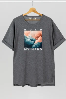 Marškinėliai „Hold My Hand” ART.HAPPEAK  - 3 Marškinėliai „Hold My Hand” ART.HAPPEAK  - 3