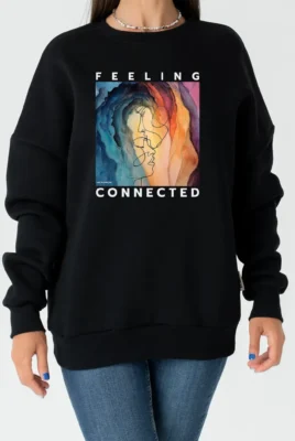 Džemperis „Feeling Connected” Džemperiai su spauda  - 4
