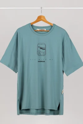 Marškinėliai „Fly With Me” Marškinėliai su spauda  - 2 Marškinėliai „Fly With Me” Marškinėliai su spauda  - 2