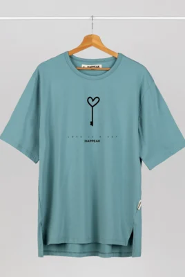 Marškinėliai „Love is a key” Marškinėliai su spauda  - 5