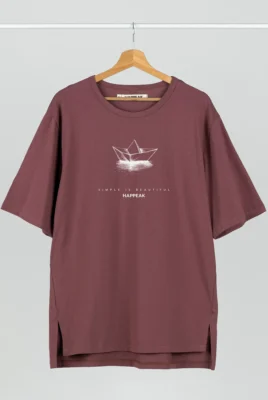 Marškinėliai „Paper boat” Marškinėliai su spauda - 5 Marškinėliai „Paper boat” Marškinėliai su spauda - 5