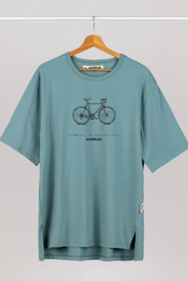 Marškinėliai „Bicycle” Marškinėliai su spauda  - 2 Marškinėliai „Bicycle” Marškinėliai su spauda  - 2